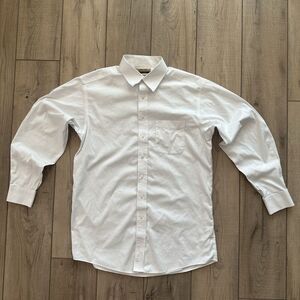 Roundtree & Yorke Gold Label Shirt Mens 16/34 Regular Button Down Dress Formal